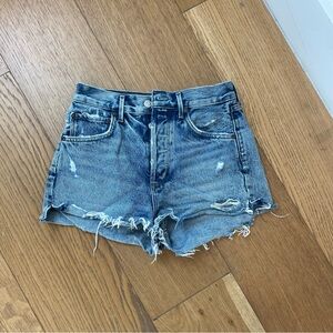 Agolde parker jean shorts